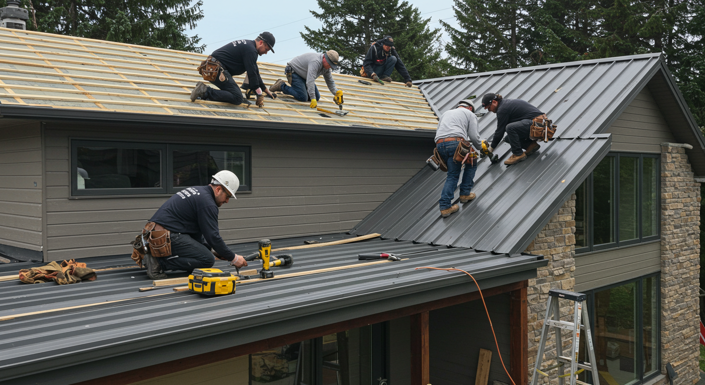 La pose de couverture