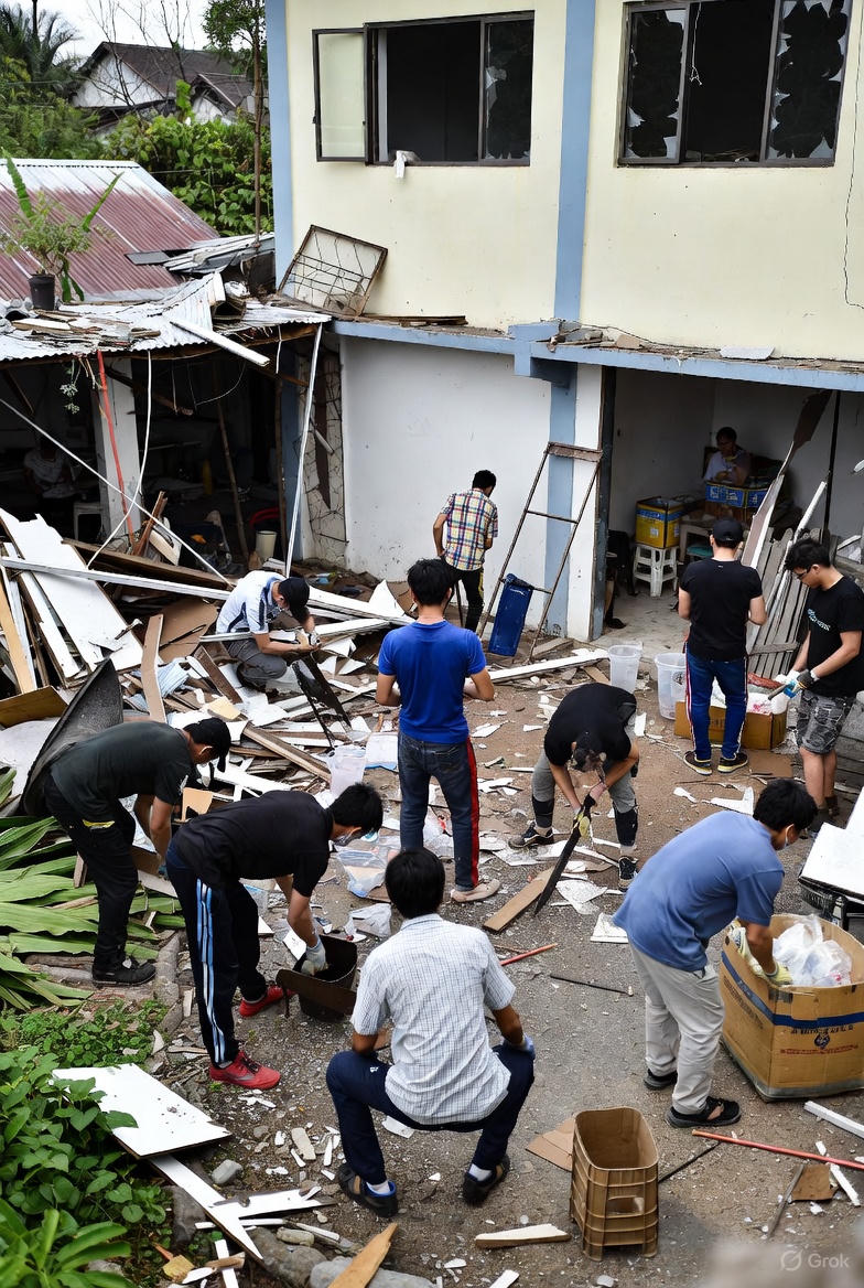 rénovation après sinistre