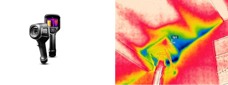 louez une caméra thermique de haute qualité pour réaliser un diagnostic précis de l'isolation de votre bâtiment et détecter les déperditions énergétiques efficacement.